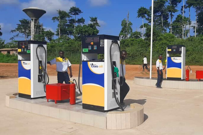 Ouverture de la station-service de HERMANKONO-DIES